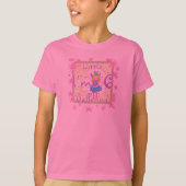 Ballerina 6th Birthday T-shirt (Voorkant)