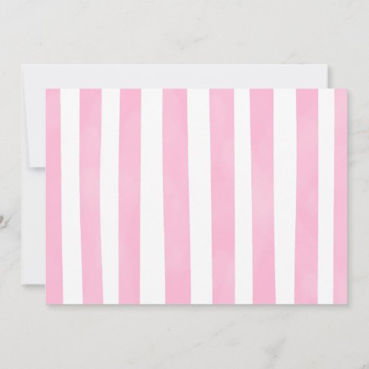 Ballerina 8e verjaardag foto uitnodiging (Achterkant)