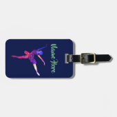 Ballerina aangepaste Bagagelabels (Voorkant horizontaal)