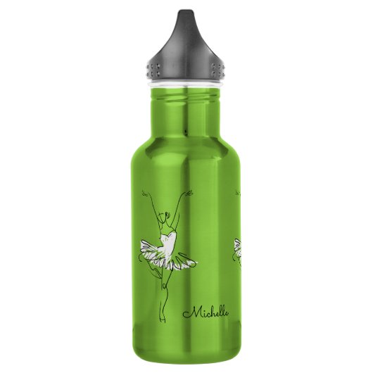 Ballerina, aangepaste waterflessen waterfles  (Links)