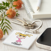 Ballerina AcrylSleutelhanger Sleutelhanger (Voorkant Rechts)