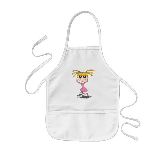 Ballerina Apron Kinder Schort (Voorkant)