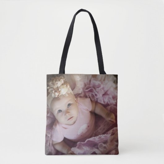 Ballerina Baby Canvas Tas (Voorkant)