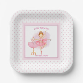 Ballerina Baby Roze Bord