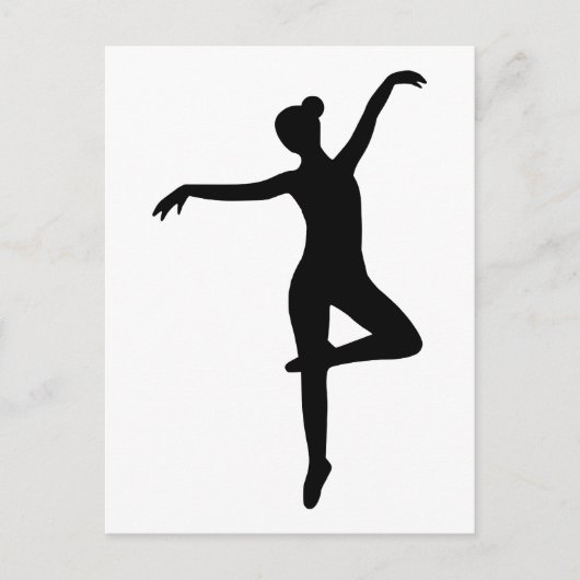 Ballerina - Ballet Briefkaart (Voorkant)
