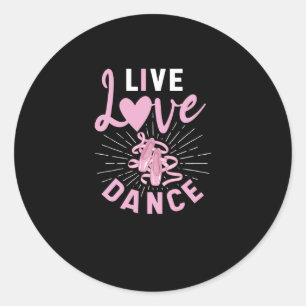 Ballerina Ballet Dancer Lovely Live Love Dance Ronde Sticker