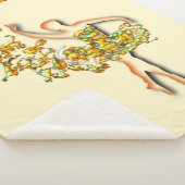 Ballerina Ballet Dancer Meisje Sherpa Deken (3/4)