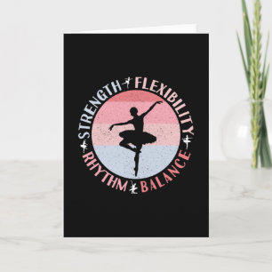 Ballerina Ballet Dancer - Mindsetwaarden Kaart