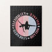 Ballerina Ballet Dancer - Mindsetwaarden Legpuzzel (Verticaal)