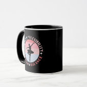 Ballerina Ballet Dancer - Mindsetwaarden Mok (Voorkant links)