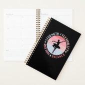 Ballerina Ballet Dancer - Mindsetwaarden Planner (Display)