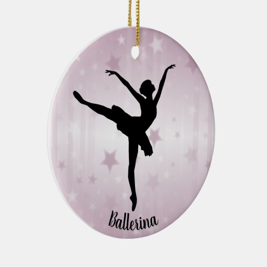 Ballerina Ballet Dancer Ornament (Rechts)