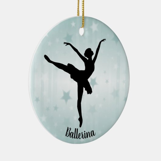 Ballerina Ballet Dancer Ornament (Rechts)