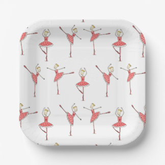 Ballerina Ballet Dancer Papieren Bordje