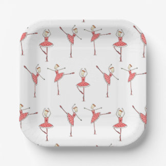 Ballerina Ballet Dancer Papieren Bordje