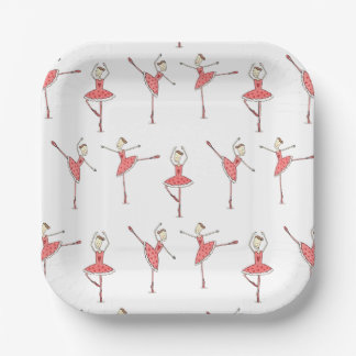 Ballerina Ballet Dancer Papieren Bordje