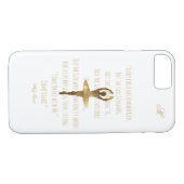 Ballerina Ballet Dancer Quote Monogrammen Case-Mate iPhone Case (Achterkant (Horizontaal))