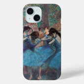 BALLERINA BALLET DANCERS IN BLAUW Case-Mate iPhone CASE (Achterkant)