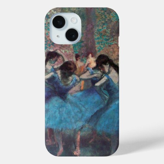 BALLERINA BALLET DANCERS IN BLAUW Case-Mate iPhone CASE (Achterkant)