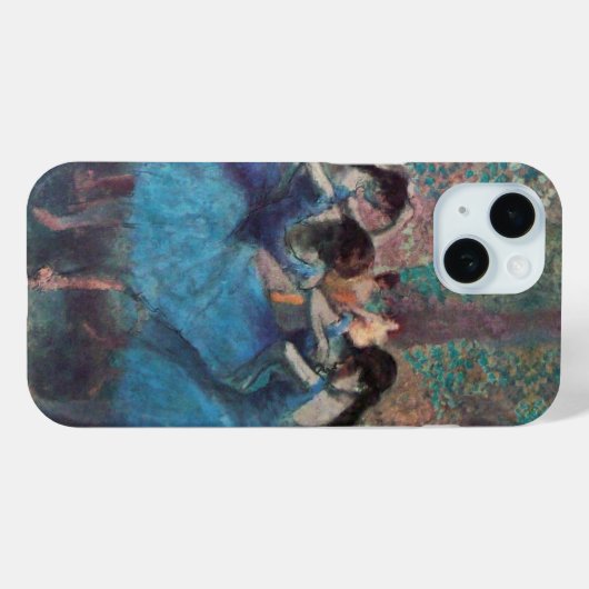 BALLERINA BALLET DANCERS IN BLAUW Case-Mate iPhone CASE (Achterkant (horizontaal))