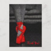 Ballerina Ballet Dank je wel Briefkaart (Voorkant)