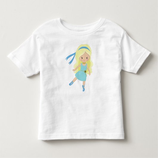 Ballerina, Ballet danser, Ballet Meisje, Blond Haa Kinder Shirts (Voorkant)