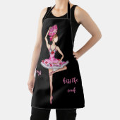 Ballerina ballet danser met handventilator per stu schort (Insitu)