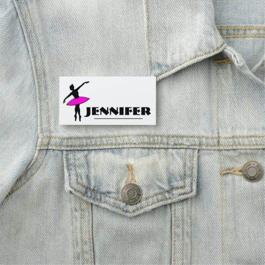 Ballerina Ballet Danser Studio Teacher Naamplaatje (In situ)