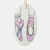 Ballerina Ballet Keramisch Ornament (Rechts)