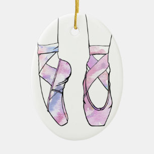 Ballerina Ballet Keramisch Ornament