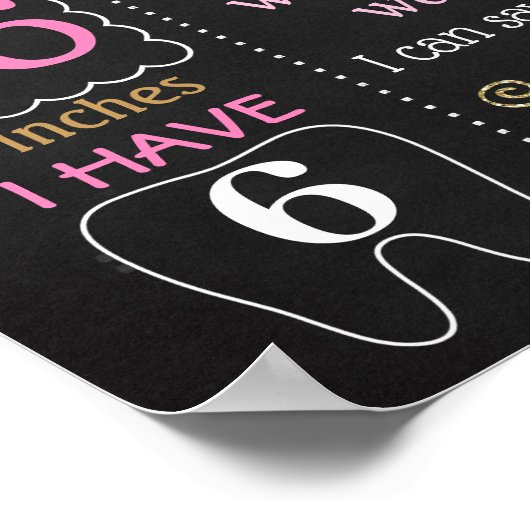 Ballerina Ballet-kleding Eerste bord Poster (Hoek)