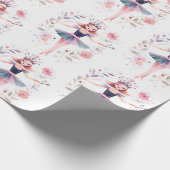 Ballerina Ballet Notenkraker Cadeaupapier (Hoek)