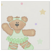 Ballerina Ballet Teddy Bears Stof (Close Up)