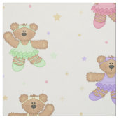 Ballerina Ballet Teddy Bears Stof (Swatch)