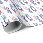 Ballerina Ballet Verjaardagsfeest Cadeaupapier (Rol Hoek)