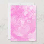 Ballerina Ballet Verjaardagsfeest Kaart (Achterkant)