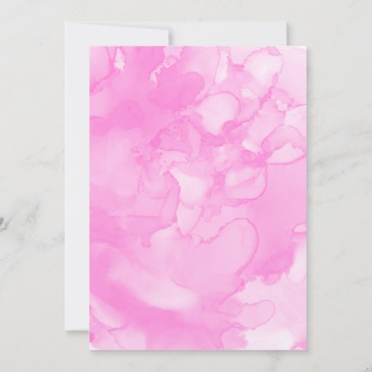 Ballerina Ballet Verjaardagsfeest Kaart (Achterkant)