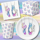 Ballerina Ballet Verjaardagsfeest Servet