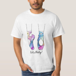 Ballerina Ballet Verjaardagsfeest T-shirt
