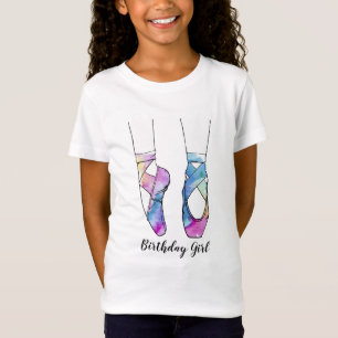 Ballerina Ballet Verjaardagsfeest T-shirt