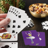 Ballerina balletdans  pokerkaarten (Insitu)