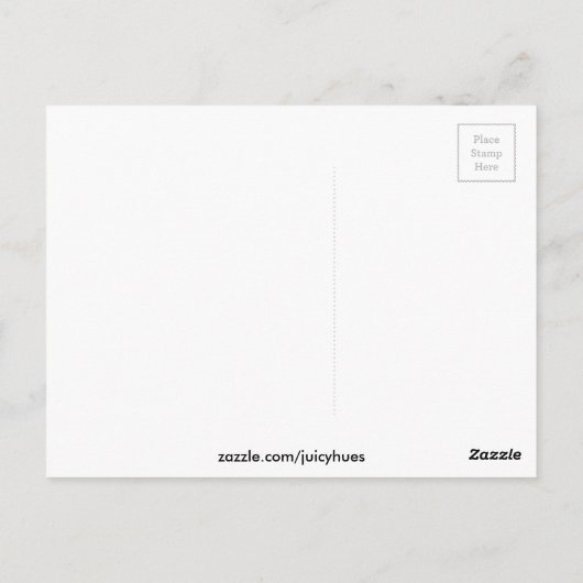 Ballerina balletdanser briefkaart (Achterkant)