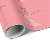 Ballerina balletdanser cadeaupapier (Rol Hoek)