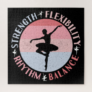 Ballerina Balletdanser - Mentaliteit Waarden Legpuzzel