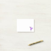 Ballerina Balletdanser Post-it® Notities Notes (Op bureau)