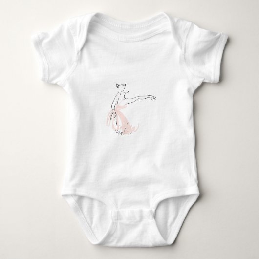 Ballerina balletdanser romper (Voorkant)