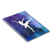 Ballerina/Balletttänzerin Notitieboek (Rechterzijde)