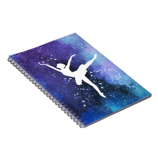 Ballerina/Balletttänzerin Notitieboek (Rechterzijde)