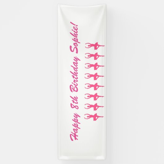 Ballerina Banner (Verticaal)