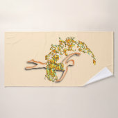 Ballerina Bath Towel Ballet Dancer - Aangepaste kl Badhanddoek (Badhanddoek)